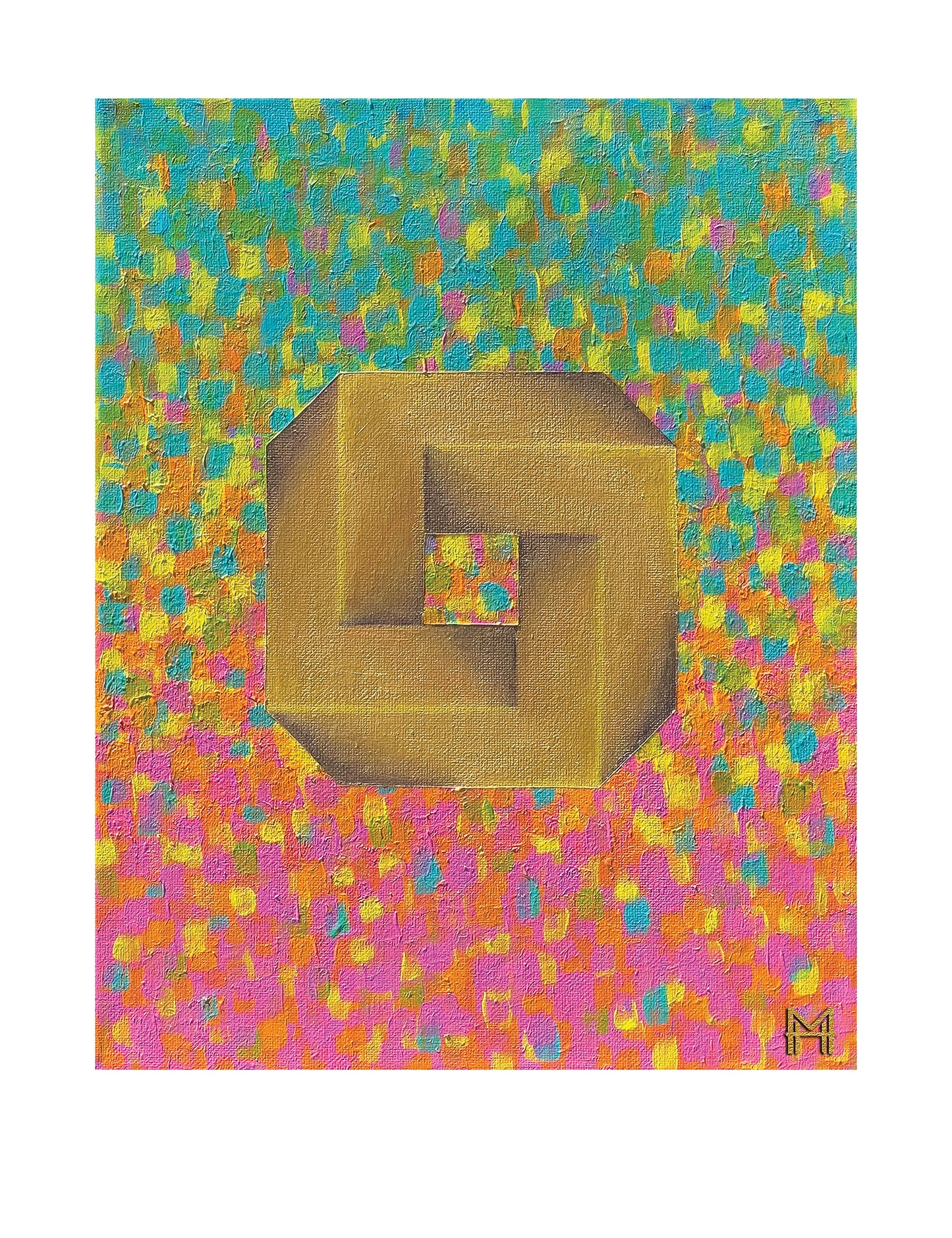 Guilded Path 5x6 Print By Molly Hark