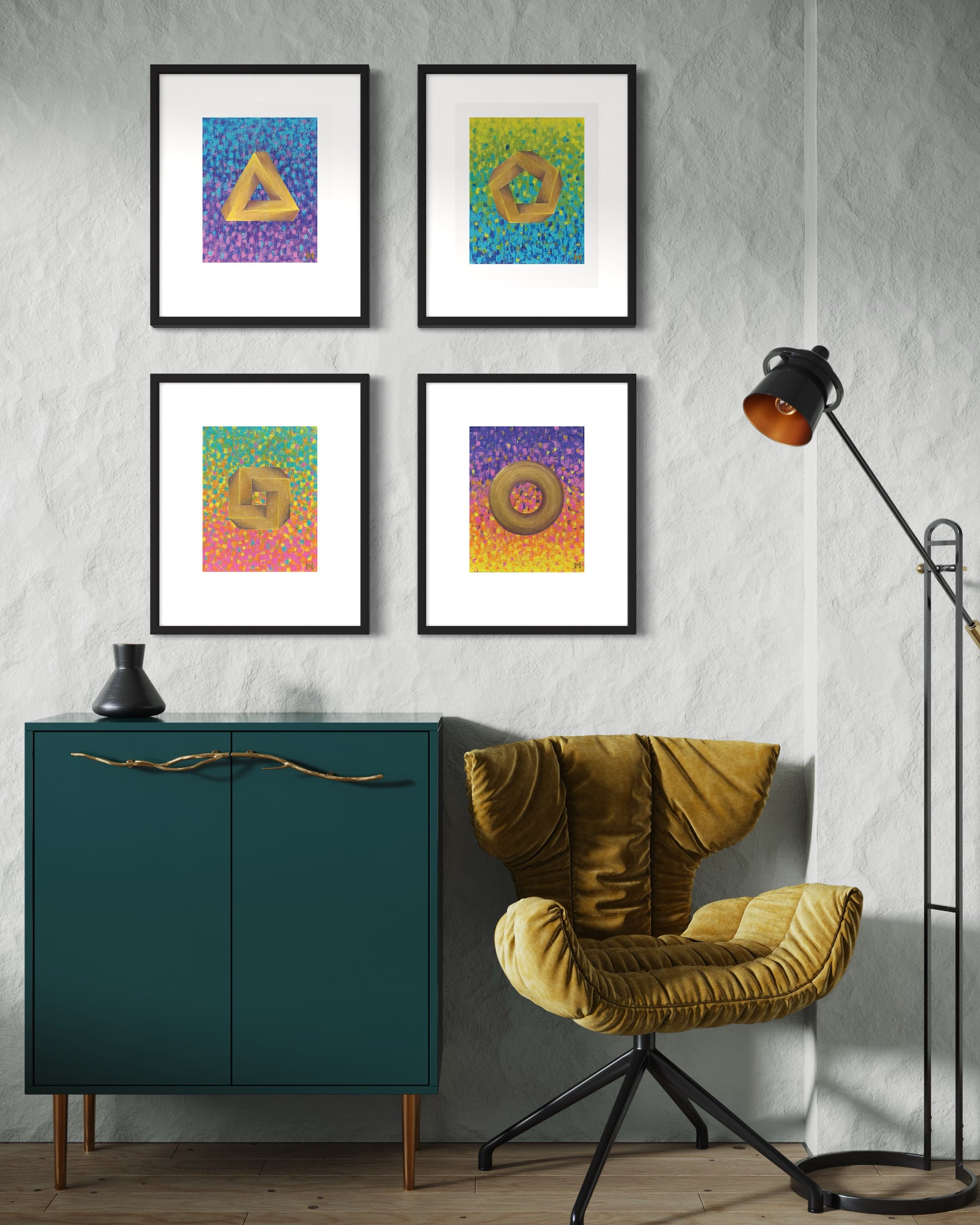 Guilded_Dimensions_Series_Prints_by_Molly_Hark_Art_28