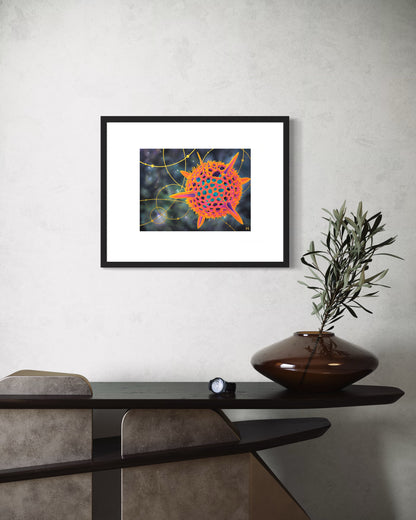 Radiolarian I Print by Molly Hark 5